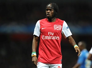 Arsenal V Marseille 2011-12 Prints: Gervinho in Action: Arsenal vs. Olympique de Marseille, UEFA Champions League 2011-12