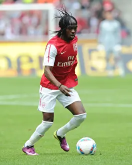 Gervinho in Action: Cologne vs Arsenal Pre-Season Friendly