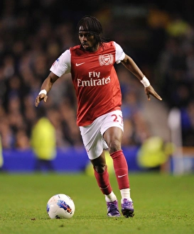 Everton V Arsenal 2011-12 Prints: Gervinho in Action: Everton vs. Arsenal, Premier League 2011-12
