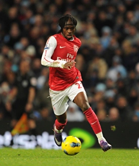 Manchester City V Arsenal 2011-12 Prints: Gervinho in Action: Manchester City vs. Arsenal, Premier League 2011-12