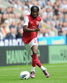 Gervinho in Action: Newcastle United vs. Arsenal, Premier League 2011-12