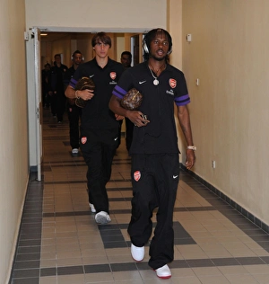 Gervinho of Arsenal Before Malaysia XI Friendly, 2012