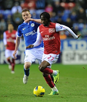Gervinho Breaks Past McCarthy: Wigan Athletic vs. Arsenal, Premier League 2011-12