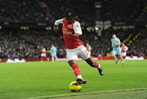 Manchester City V Arsenal 2011-12 Prints: Gervinho Faces Manchester City: Arsenal vs. Manchester City, Premier League 2011-12