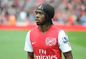 Arsenal V Sunderland 2011-12 Prints: Gervinho Ready for Arsenal vs Sunderland Clash (2011-12)
