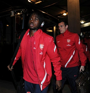 Arsenal V Wigan Athletic 2011-12 Prints: Gervinho Ready for Arsenal vs Wigan Clash, 2012 Premier League