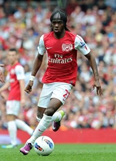 Images Dated 24th September 2011: Gervinho Scores in Arsenal's 3-0 Win Against Bolton Wanderers in the Premier League