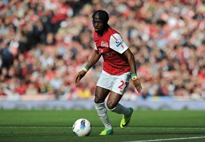 Arsenal V Stoke City 2011-2012 Prints: Gervinho Scores in Arsenal's 3-1 Victory Over Stoke City