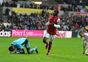 Swansea Prints: Gervinho Scores Arsenal's Second Goal vs Swansea City (2013)