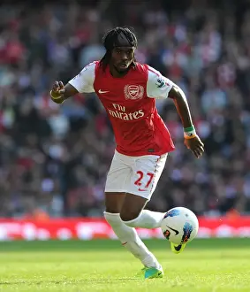 Gervinho Scores the Winning Goal: Arsenal's 3-1 Triumph over Stoke City in the Premier League (2011)