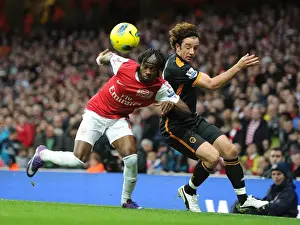 Gervinho vs. Hunt: A Premier League Battle at Emirates Stadium