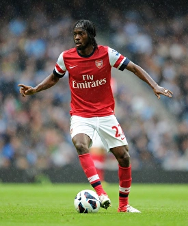 Manchester City V Arsenal 2012:13 Prints: Gervinho's Battle at Etihad: Manchester City vs