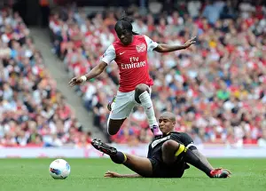 Arsenal V Bolton Wanderers 2011-12 Prints: Gervinho's Brilliance: Arsenal Crush Bolton 3-0 in Premier League