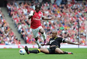 Arsenal V Bolton Wanderers 2011-12 Prints: Gervinho's Brilliance: Arsenal Dominates Bolton 3-0 in Premier League