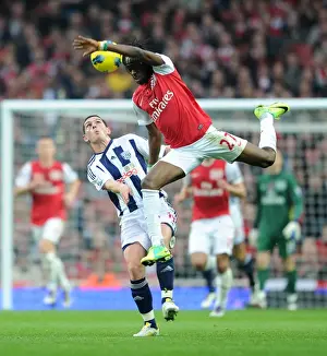 Arsenal V West Bromwich Albion 2011-12 Prints: Gervinho's Brilliance: Arsenal Thrash West Brom 3-0
