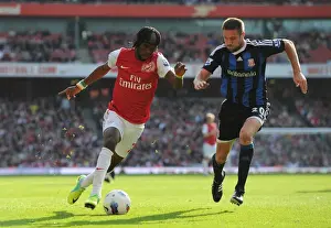 Arsenal V Stoke City 2011-2012 Prints: Gervinho's Game-Winning Goal: Arsenal's Triumph over Stoke City (3-1, 2011)