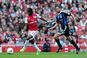 Arsenal V Stoke City 2011-2012 Prints: Gervinho's Game-Winning Goal: Arsenal's Triumph Over Stoke City (3-1, 2011)