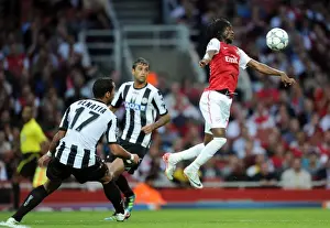 Arsenal V Udinese 2011-12 Prints: Gervinho's Goal: Arsenal Leads Udinese 1-0 in UEFA Champions League Qualifier