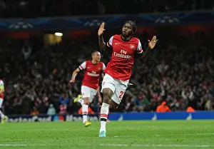Arsenal V Olympiacos 2012-13 Prints: Gervinho's Goal: Arsenal vs. Olympiacos in the Champions League (2012)