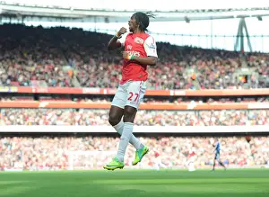 Gervinho's Goal: Arsenal's Dominance over Stoke City (3-1), Barclays Premier League, Emirates Stadium, 2011