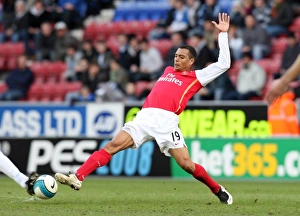 Wigan Athletic v Arsenal 2007-08 Collection: Gilberto (Arsenal)