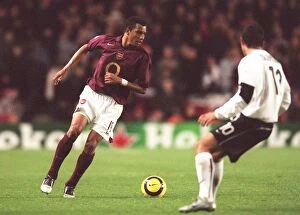 Images Dated 3rd November 2005: Gilberto (Arsenal). Arsenal 3: 0 Sparta Prague. UEFA Champions League, Group B