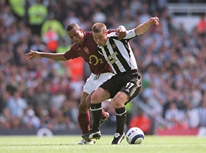 Gilberto (Arsenal) Scott Parker (Newcastle). Arsenal 2:0 Newcastle United Gilberto (Arsenal) Scott Parker (Newcastle). Arsenal 2:0 Newcastle United