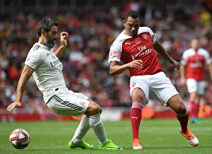 Gilberto's Glory: Arsenal Legends vs Real Madrid Legends Showdown at Emirates Stadium