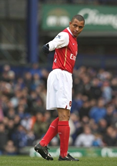 Everton V Arsenal 2006-7 Prints: Gilberto's Victory: Arsenal 1-0 Everton, March 2007