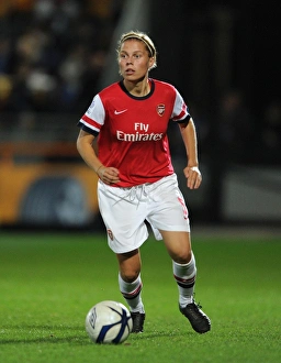Arsenal Ladies V Birmingham City - WSL League Cup Final 2012-13 Prints: Gilly Flaherty in Action: Arsenal Ladies vs