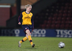 Arsenal Ladies V Doncaster Rovers Belles - League Cup Final 2008-9 Prints: Gilly Flaherty (Arsenal)