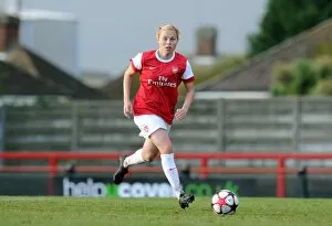 Images Dated 11th November 2010: Gilly Flaherty (Arsenal). Arsenal Ladies 4: 1 Rayo Vallecano. Womens UEFA Champions League