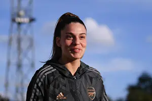 Arsenal Women V Leicester City Women 2022-23 Prints: Gio Queiroz Prepares for Arsenal Women's FA WSL Showdown Against Leicester City
