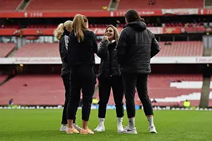 Arsenal Women V Chelsea Women 2022-23 Prints: Gio Querioz Pre-Match: Arsenal Women vs Chelsea Women