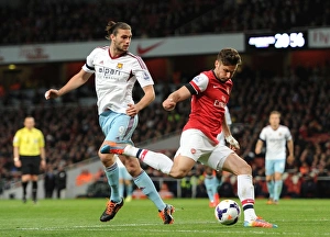 Giroud Scores Against Carroll: Arsenal vs. West Ham United, Premier League 2013/14