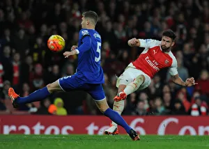 Arsenal V Everton 2015/16 Prints: Giroud Scores Stunner Past Stones: Arsenal vs. Everton (2015/16)