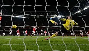 Arsenal V Southampton 2013-14 Prints: Giroud Strikes Again: Arsenal's Win Against Southampton (2013-14)