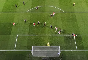 Arsenal V Liverpool 2012-13 Prints: Giroud Stuns Liverpool: The Thrilling Moment Arsenal Tied it 2-2