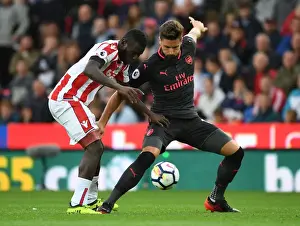 Giroud vs Diouf: A Battle at Bet365 Stadium - Stoke City vs Arsenal, Premier League 2017-18