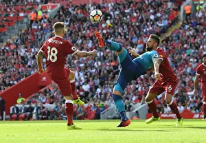 Giroud vs Moreno: Intense Battle at Anfield - Liverpool vs Arsenal, Premier League 2017-18