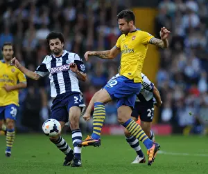 Giroud vs Yacob: A Battle in the Premier League - West Bromwich Albion vs Arsenal (2013-14)