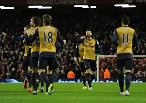 Giroud's Brace: Arsenal's Thrilling Comeback against Liverpool, Premier League 2015-16