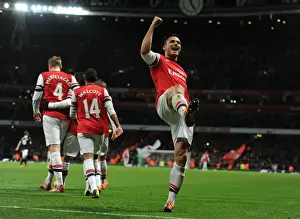 Arsenal V Southampton 2013-14 Prints: Giroud's Brace: Arsenal's Victory Over Southampton in the 2013-14 Premier League