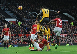 Manchester United V Arsenal 2016-17 Prints: Giroud's Dramatic Goal: Manchester United vs. Arsenal, Premier League 2016-17