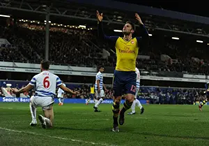 Queens Park Rangers V Arsenal 2014-15 Prints: Giroud's Goal: Arsenal Triumphs over Queens Park Rangers (2015)