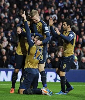 Images Dated 21st November 2015: Giroud's Goal: Arsenal's Victory at West Bromwich Albion (2015-16)