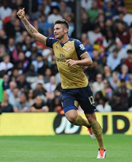 Crystal Palace V Arsenal 2015-16 Prints: Giroud's Premier League Debut for Arsenal vs. Crystal Palace, 2015-16