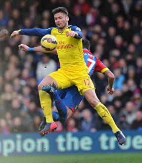 Giroud's Soaring Header: Crystal Palace vs. Arsenal, Premier League 2014-15