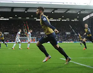 West Bromwich Albion V Arsenal 2015-16 Prints: Giroud's Strike: Arsenal's Triumph over West Bromwich Albion (2015-16)