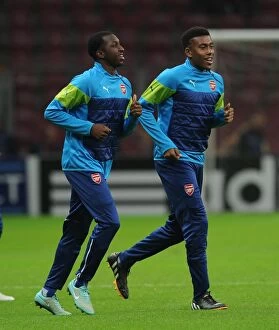 Glen Kamara and Alex Iwobi (Arsenal). Galatasaray 1:4 Arsenal. UEFA Champions League